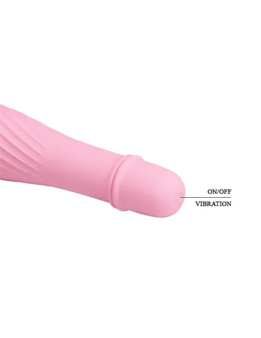 Vibrador solomon 10 func 12cm x 3cm | Pretty love | Vibradores