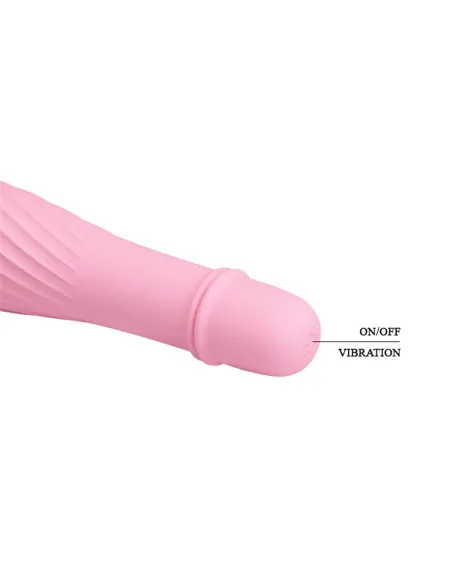 Vibrador solomon 10 func 12cm x 3cm | Pretty love | Vibradores