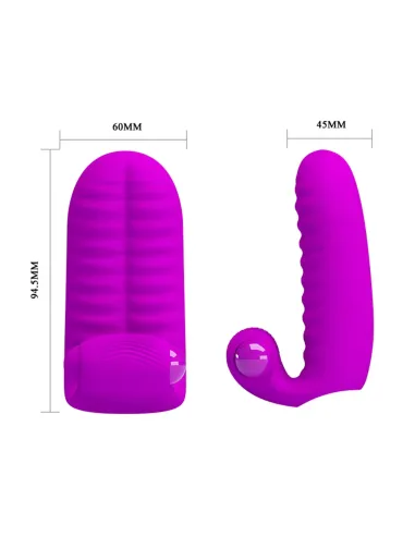 Vibrador abbott dedo 10cm x 6 cm | Pretty love | Para dedo
