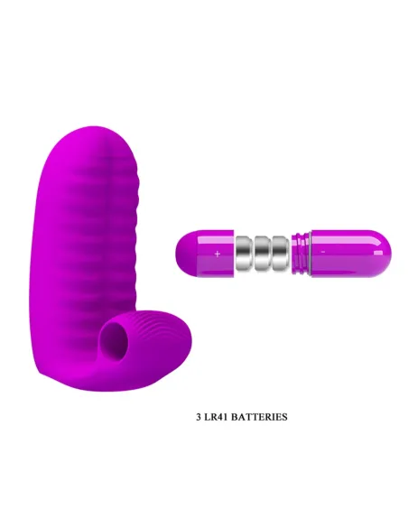 Vibrador abbott dedo 10cm x 6 cm | Pretty love | Para dedo