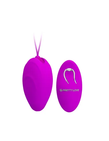 Vibrador huevo inalambrico control remoto 12 func 8cm x 4cm | Pretty love | Bolas y huevos vaginales