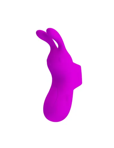 Vibrador recargable finger bunny 7 func usb 10cm x 3cm | Pretty love | Estimuladores clítoris