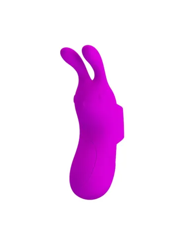 Vibrador recargable finger bunny 7 func usb 10cm x 3cm | Pretty love | Estimuladores clítoris