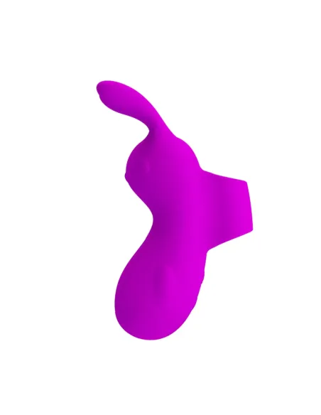 Vibrador recargable finger bunny 7 func usb 10cm x 3cm | Pretty love | Estimuladores clítoris