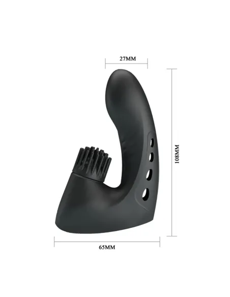 Vibrador dedo norton rotador recargable usb multifuncion | Pretty love | Para dedo