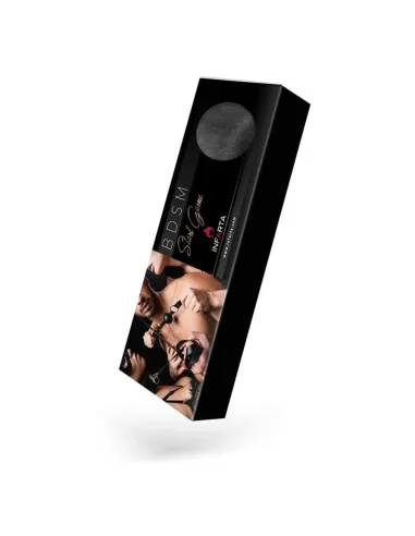 Esposas con mango tirador y cadena - eco-cuero negro | Infarta fetish | Esposas