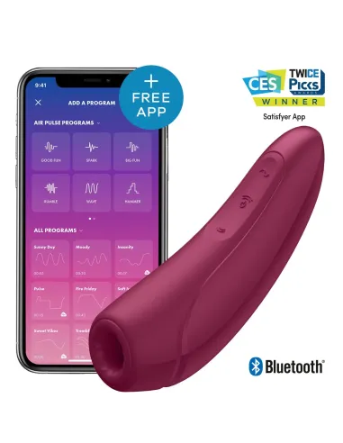 Curvy 1+ rose red | Satisfyer | Succionadores