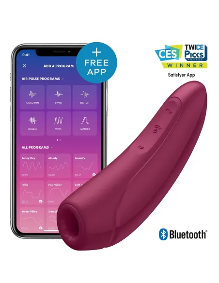 Curvy 1+ rose red | Satisfyer | Succionadores
