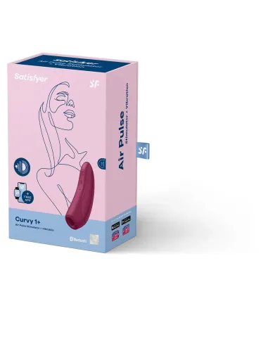 Curvy 1+ rose red | Satisfyer | Succionadores