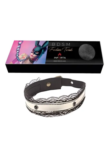 Collar choker urbano dorado | Infarta fetish | Accesorios y outfits