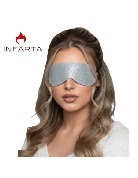Antifaz ciego plateado | Infarta fetish | Máscaras y antifaces