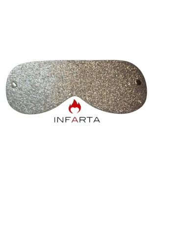 Antifaz ciego plateado | Infarta fetish | Máscaras y antifaces
