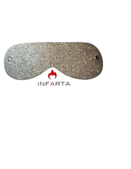 Antifaz ciego plateado | Infarta fetish | Máscaras y antifaces
