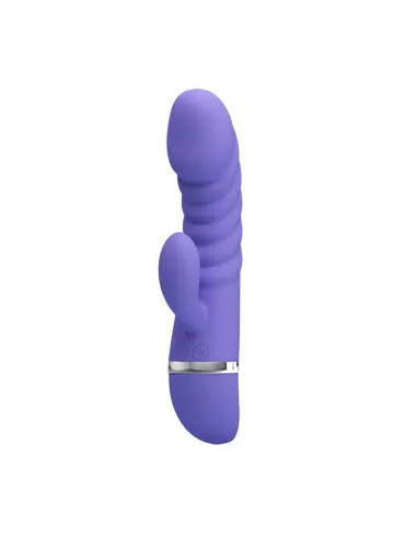 Vibrador tracy multifuncion silicona 19cm x 3.5cm | Pretty love | Rabbits