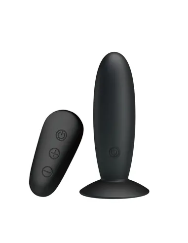 Vibrador anal recargable control remoto silicona 11cm x 3,3cm | Mr play | Vibradores