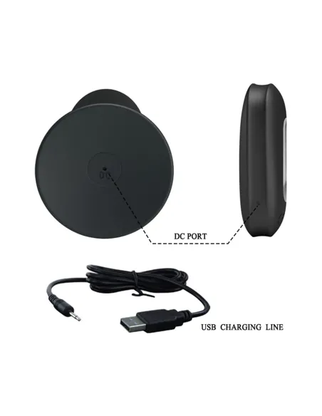 Vibrador anal recargable control remoto silicona 11cm x 3,3cm | Mr play | Vibradores