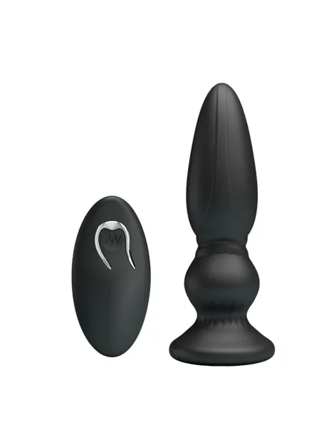 Vibrador anal recargable control remoto silicona 12,5cm x 3,3cm | Mr play | Vibradores