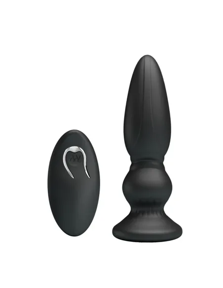 Vibrador anal recargable control remoto silicona 12,5cm x 3,3cm | Mr play | Vibradores