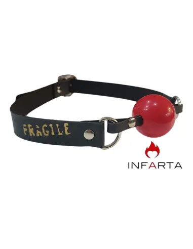 Mordaza fragile con bola | Infarta fetish | Mordazas