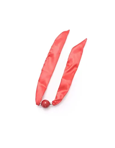 Mordaza pañuelo y bola roja | Infarta fetish | Mordazas