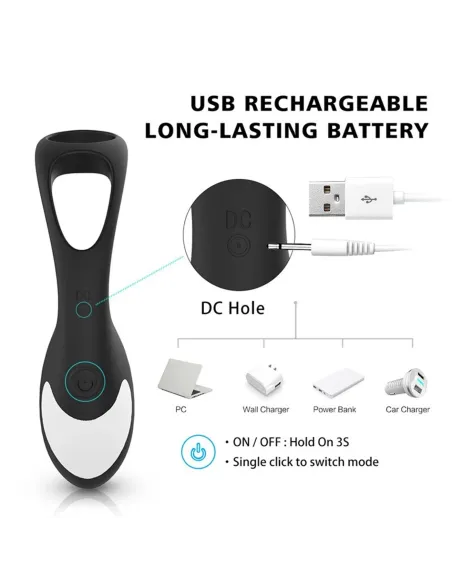 Langer vibrador prostatico recargable usb | S-hande | Vibradores