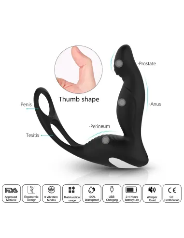 Langer vibrador prostatico recargable usb | S-hande | Vibradores