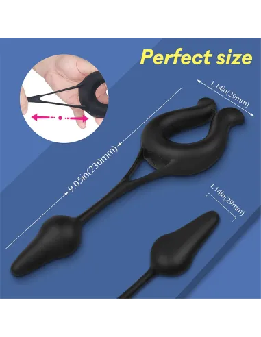 Nicole doble penetracion vibrador multifuncional recargable usb | S-hande | Dobles