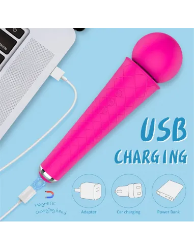 Moly masajeador vibrador multifuncional recargable usb | S-hande | Masajeadores
