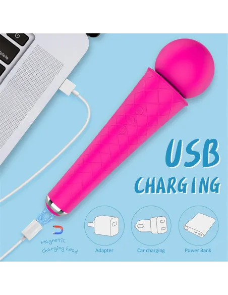Moly masajeador vibrador multifuncional recargable usb | S-hande | Masajeadores