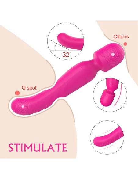 Iris masajeador calienta vibrador recargable usb | S-hande | Calor