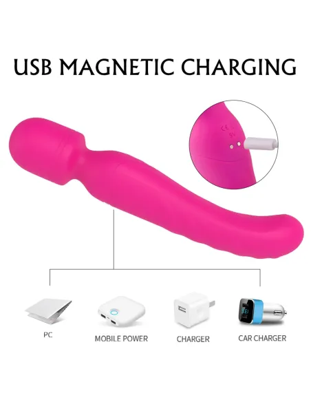 Iris masajeador calienta vibrador recargable usb | S-hande | Calor