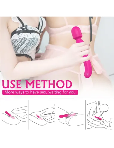 Iris masajeador calienta vibrador recargable usb | S-hande | Calor