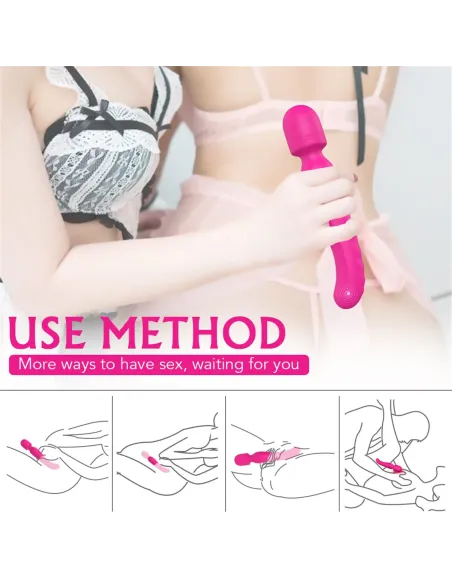 Iris masajeador calienta vibrador recargable usb | S-hande | Calor
