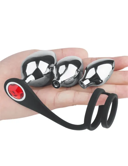 Bensons set 3 plug anal intercambiable | S-hande | Plugs