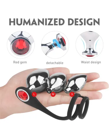 Bensons set 3 plug anal intercambiable | S-hande | Plugs