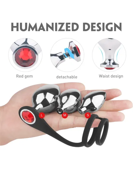 Bensons set 3 plug anal intercambiable | S-hande | Plugs