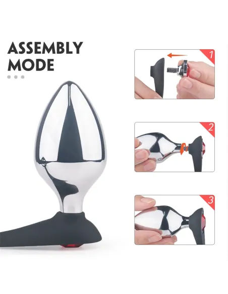 Bensons set 3 plug anal intercambiable | S-hande | Plugs