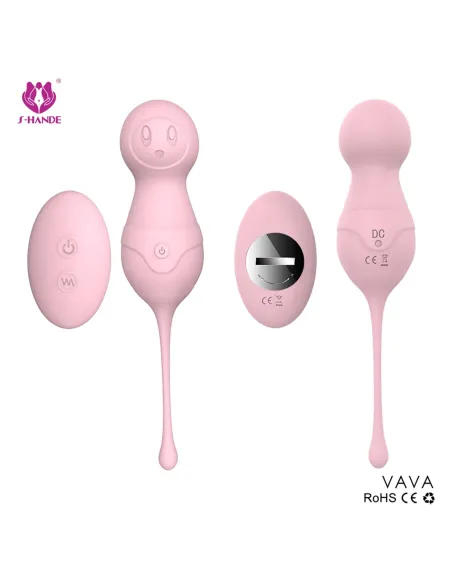 Vava inalambrico 9 modos vibracion inalambrico silicona | S-hande | Bolas y huevos vaginales