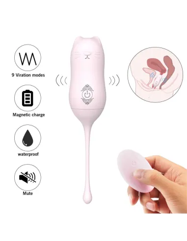 Miaou vibrador inalambrico multifuncional recargable usb | S-hande | Bolas y huevos vaginales