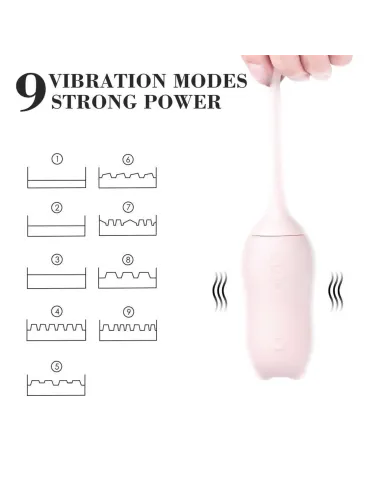 Miaou vibrador inalambrico multifuncional recargable usb | S-hande | Bolas y huevos vaginales