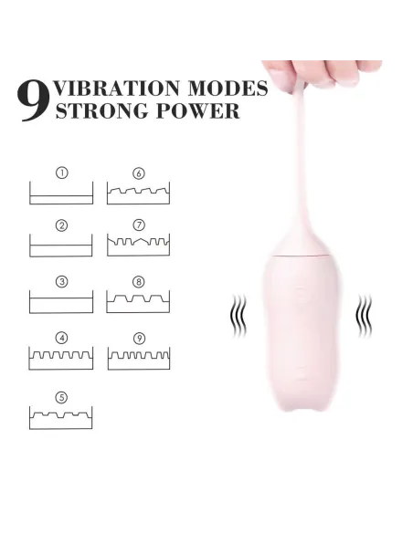 Miaou vibrador inalambrico multifuncional recargable usb | S-hande | Bolas y huevos vaginales