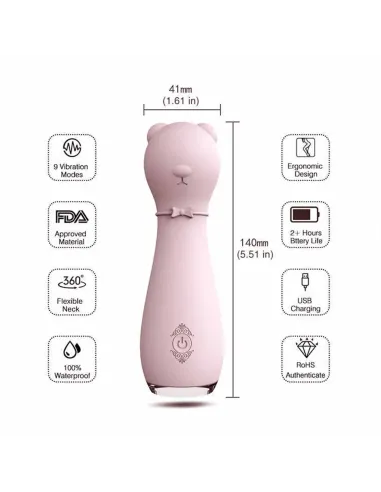 Bonnie vibrador multifuncional recargable usb | S-hande | Masajeadores