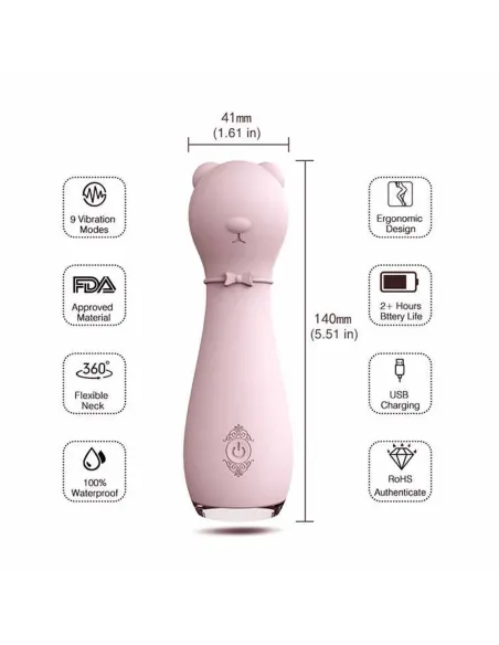 Bonnie vibrador multifuncional recargable usb | S-hande | Masajeadores