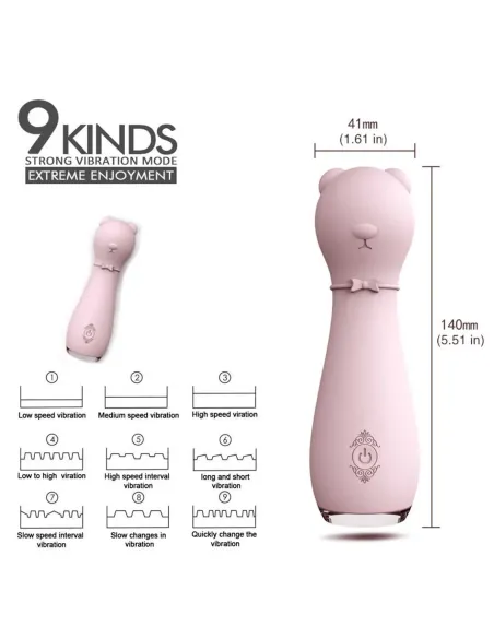 Bonnie vibrador multifuncional recargable usb | S-hande | Masajeadores
