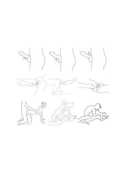 Cora anillo vibrador multifuncional recargable usb | S-hande | Anillos