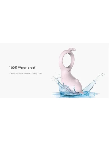 Cora anillo vibrador multifuncional recargable usb | S-hande | Anillos