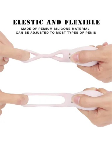 Cora anillo vibrador multifuncional recargable usb | S-hande | Anillos