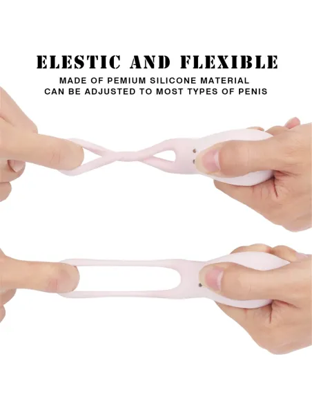 Cora anillo vibrador multifuncional recargable usb | S-hande | Anillos