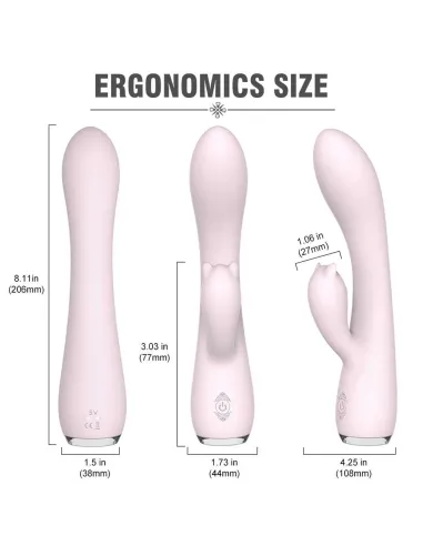 Fanny vibrador multifuncional recargable usb | S-hande | Rabbits