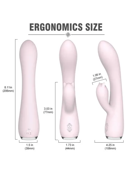 Fanny vibrador multifuncional recargable usb | S-hande | Rabbits